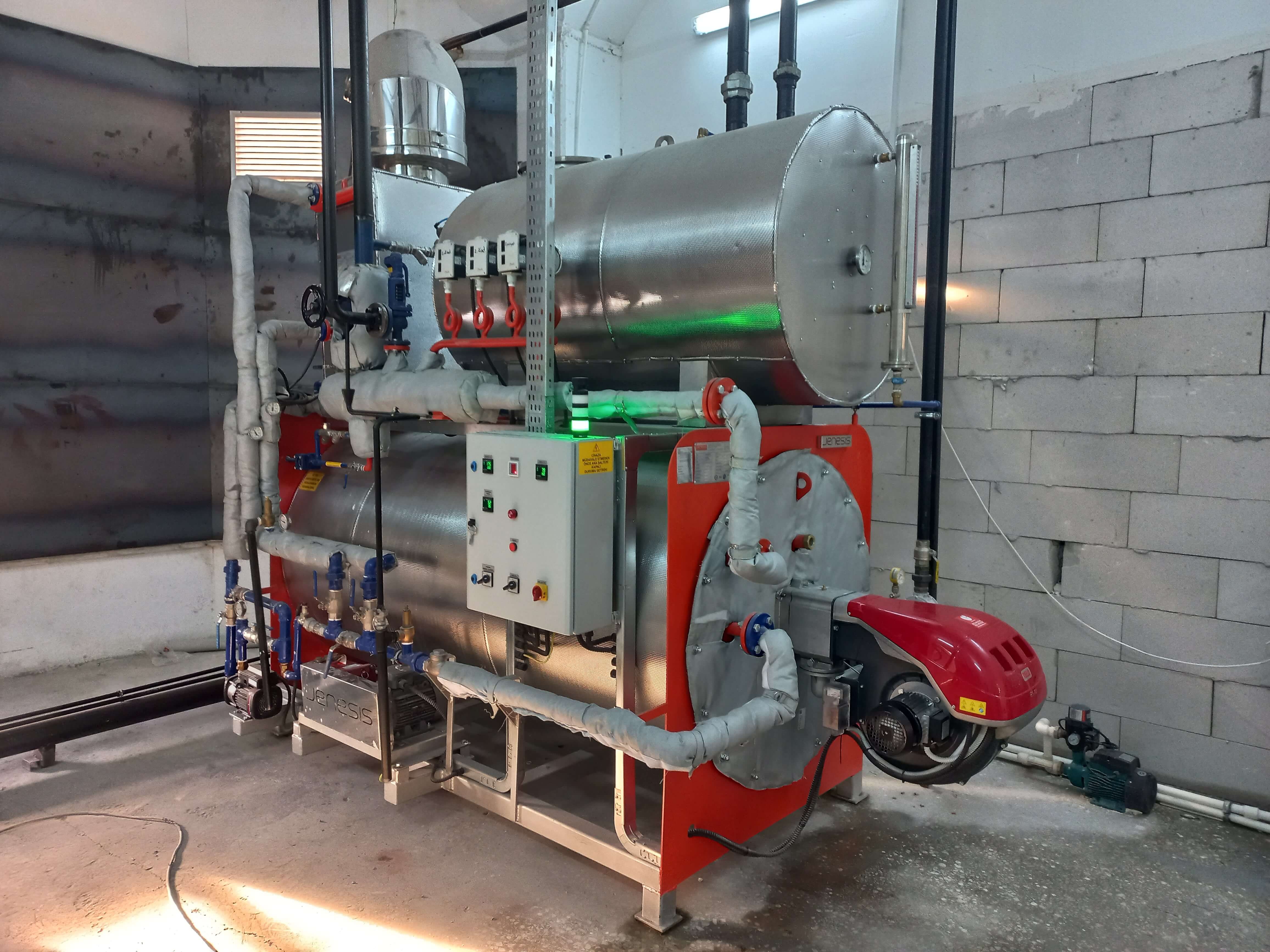 Jenesis SHS1000 Buhar Jeneratörü Modeli